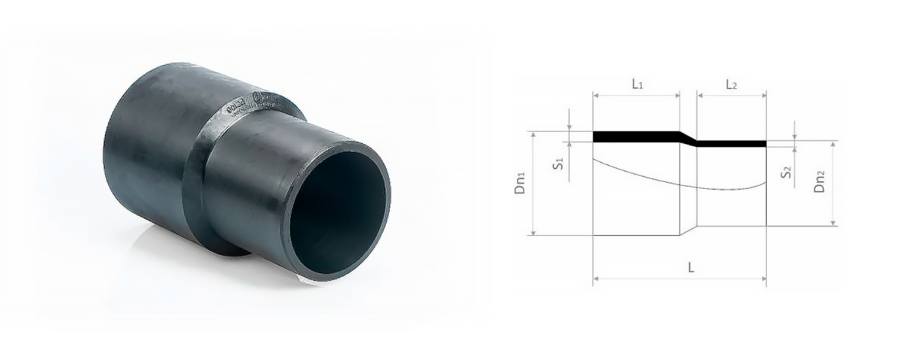 SPIGOT REDUCER LONG SDR 11