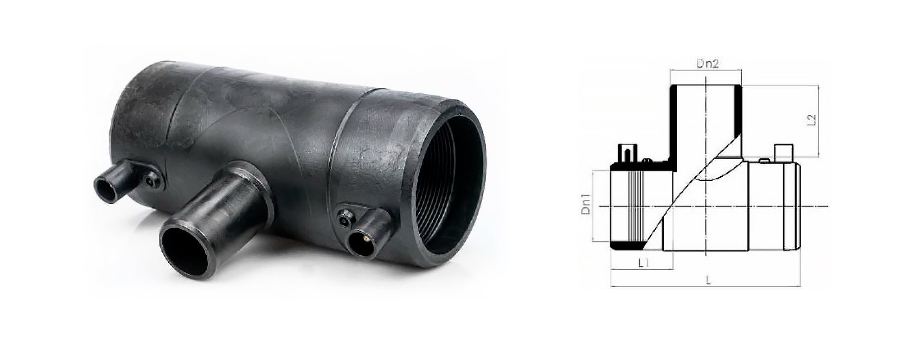 ELECTROFUSION TEE REDUCER SDR 11