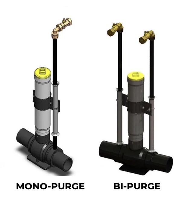 PE 100 DECOMPRESSION VALVE