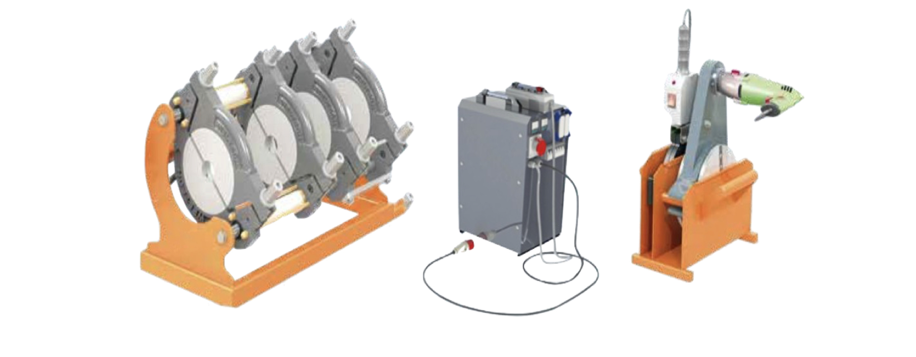 CNC PLASTIC PIPES HYDRAULIC BUTT WELDING MACHINE