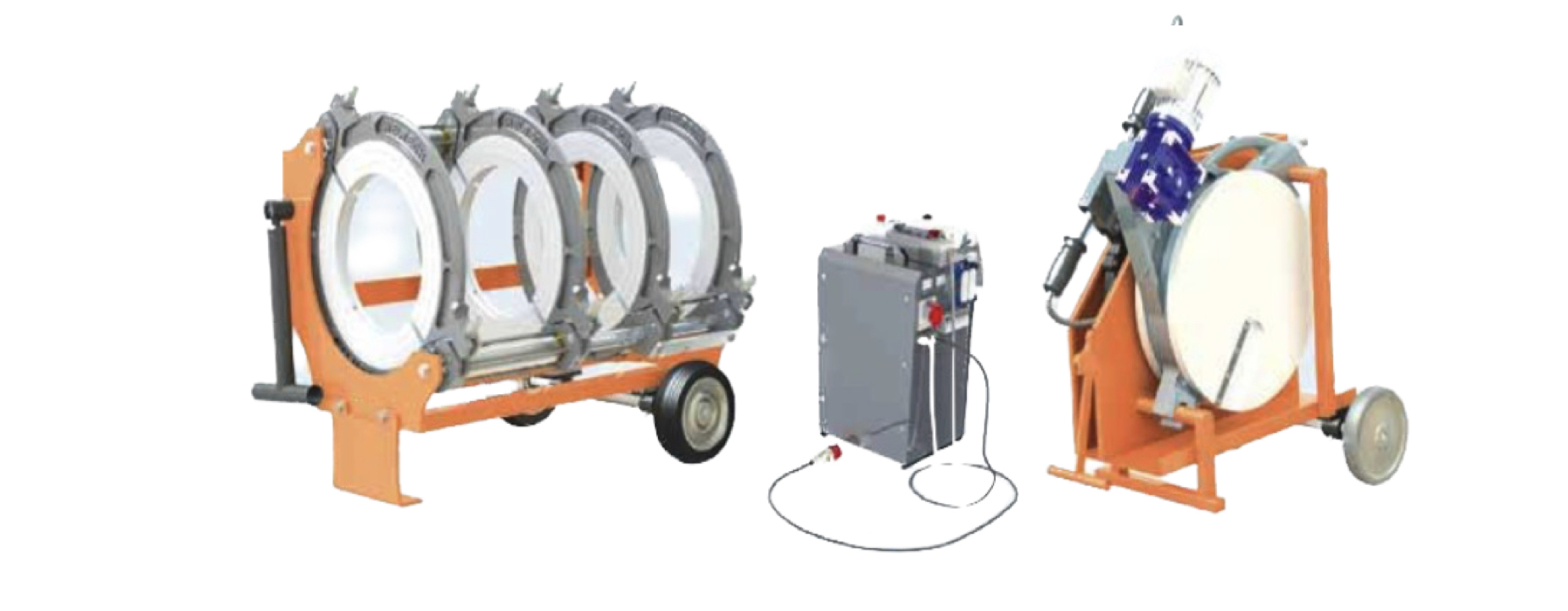 CNC PLASTIC PIPES HYDRAULIC BUTT WELDING MACHINE