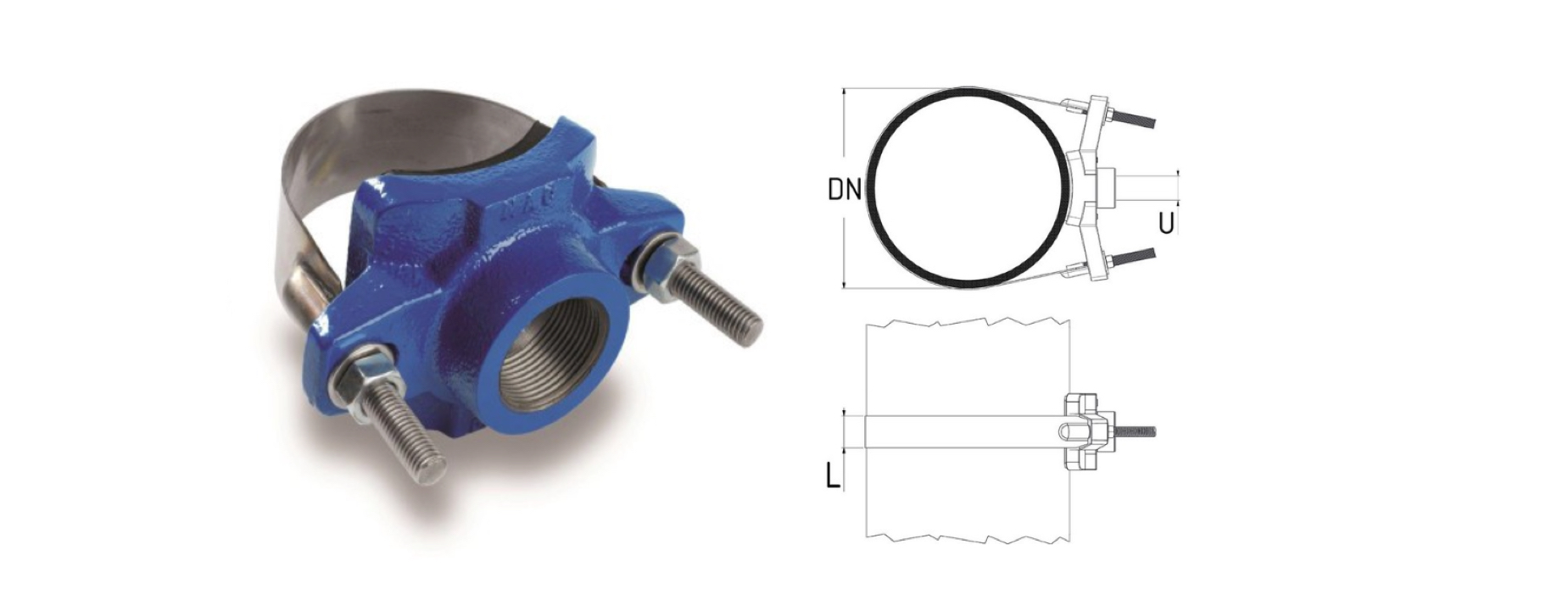SIMPLE TAPPING SADDLE